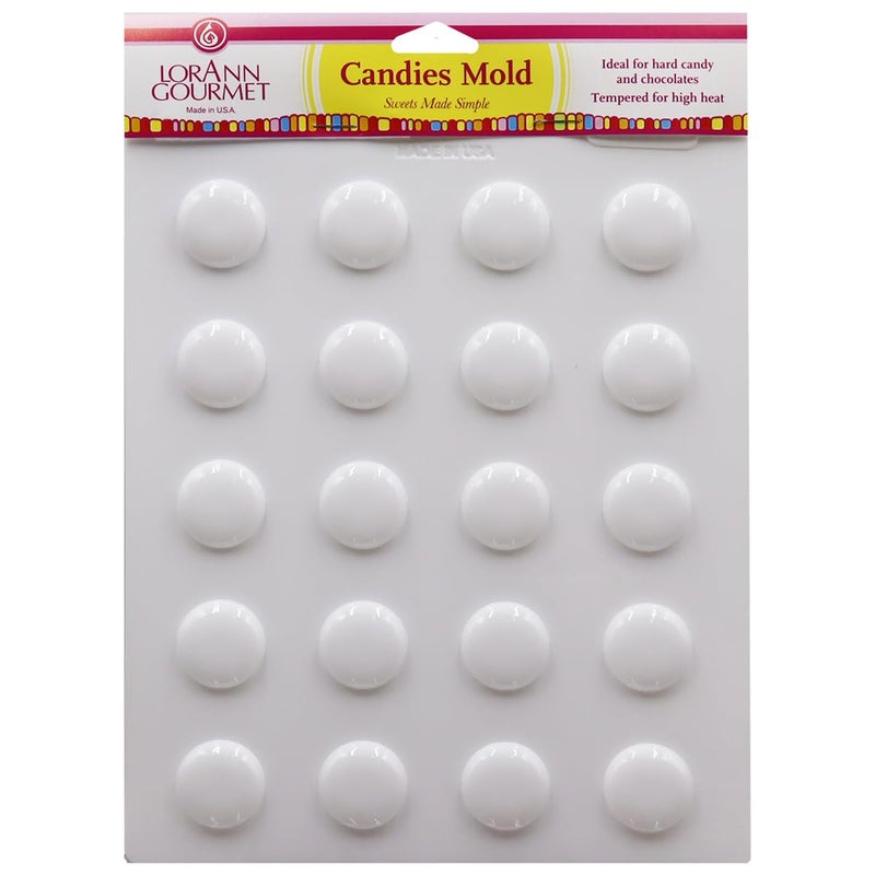 LorAnn Oils LorAnn Hard Candy Making Mold Gems Set - Includes Rectangle, Hexagon and Disc Molds - Image 4